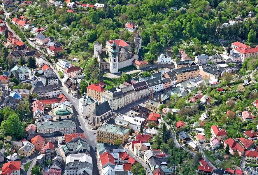 Banská Štiavnica centrum letecka