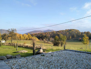 Terasa pred chalupou